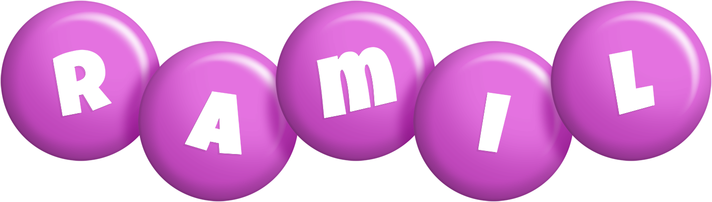 Ramil candy-purple logo