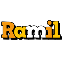 Ramil cartoon logo