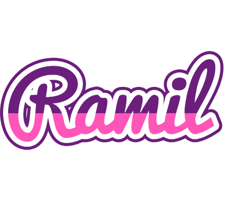 Ramil cheerful logo