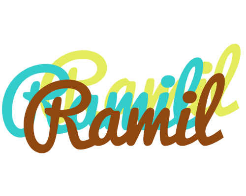 Ramil cupcake logo