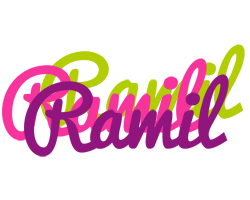 Ramil flowers logo