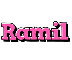 Ramil girlish logo