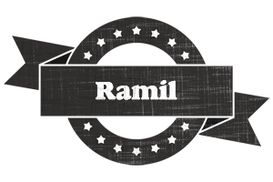 Ramil grunge logo