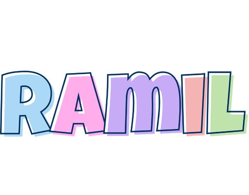 Ramil pastel logo