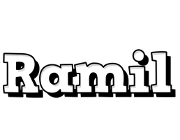 Ramil snowing logo