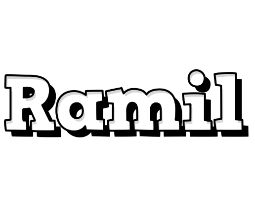 Ramil snowing logo