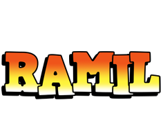 Ramil sunset logo