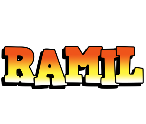 Ramil sunset logo