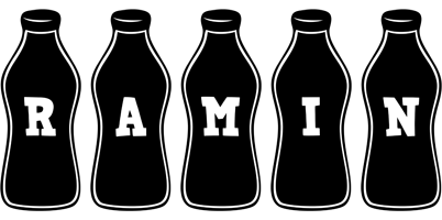 Ramin bottle logo