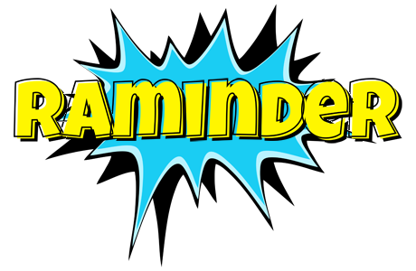 Raminder amazing logo