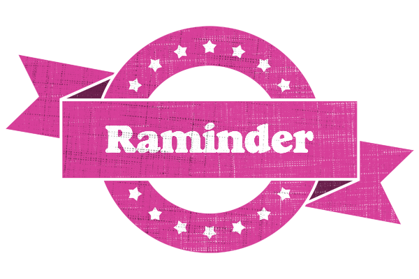 Raminder beauty logo