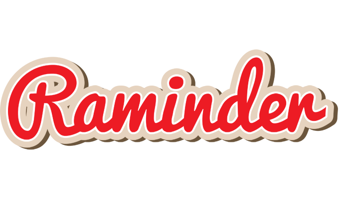Raminder chocolate logo