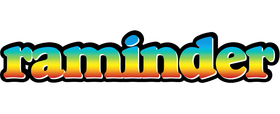 Raminder color logo