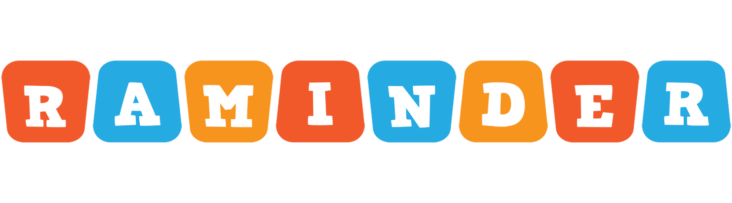 Raminder comics logo