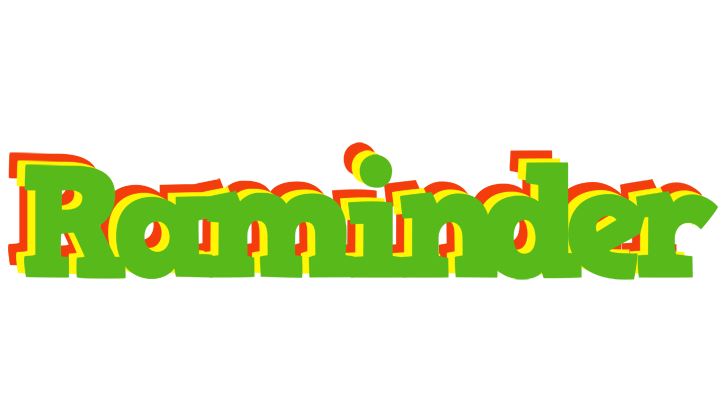 Raminder crocodile logo