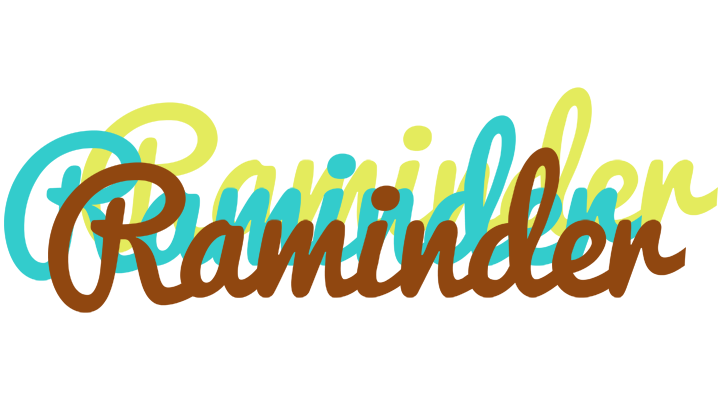 Raminder cupcake logo