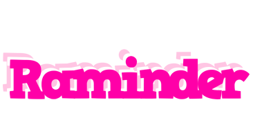 Raminder dancing logo