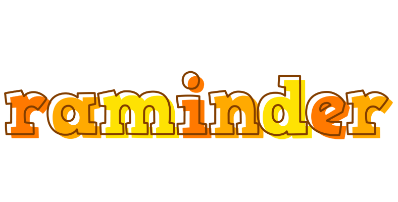 Raminder desert logo