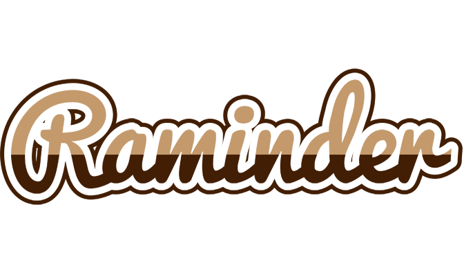 Raminder exclusive logo