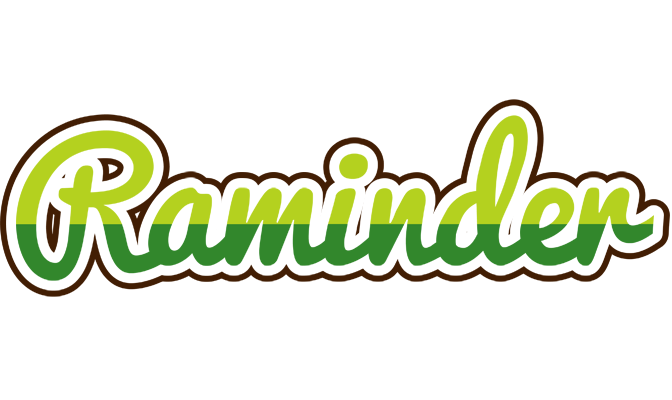 Raminder golfing logo