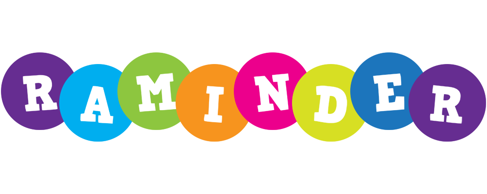Raminder happy logo