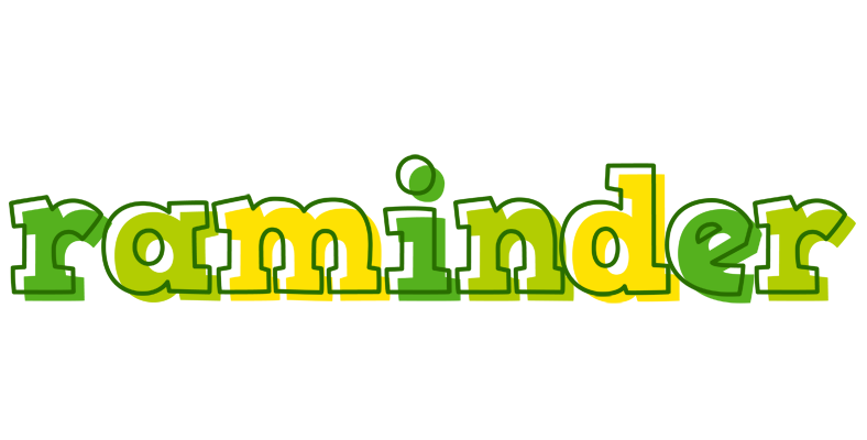 Raminder juice logo