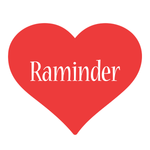 Raminder love logo