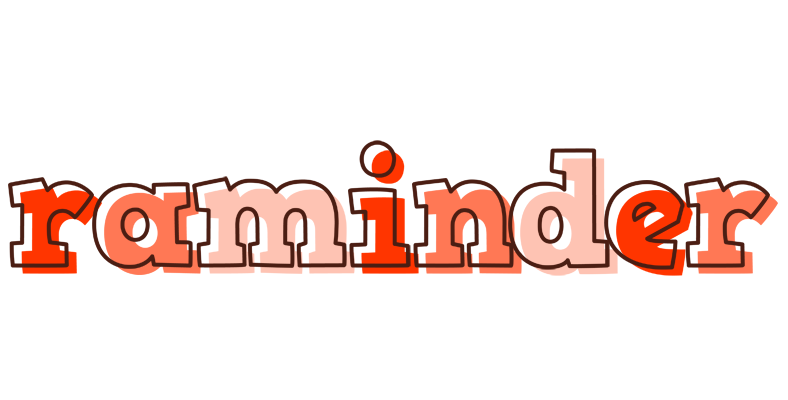 Raminder paint logo