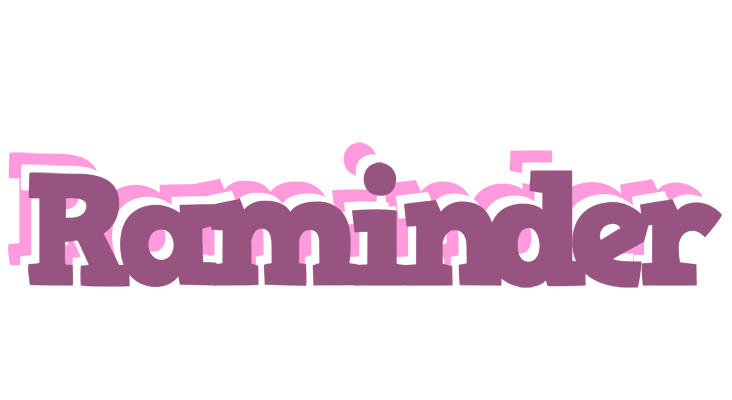 Raminder relaxing logo