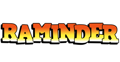 Raminder sunset logo