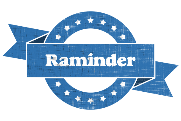 Raminder trust logo