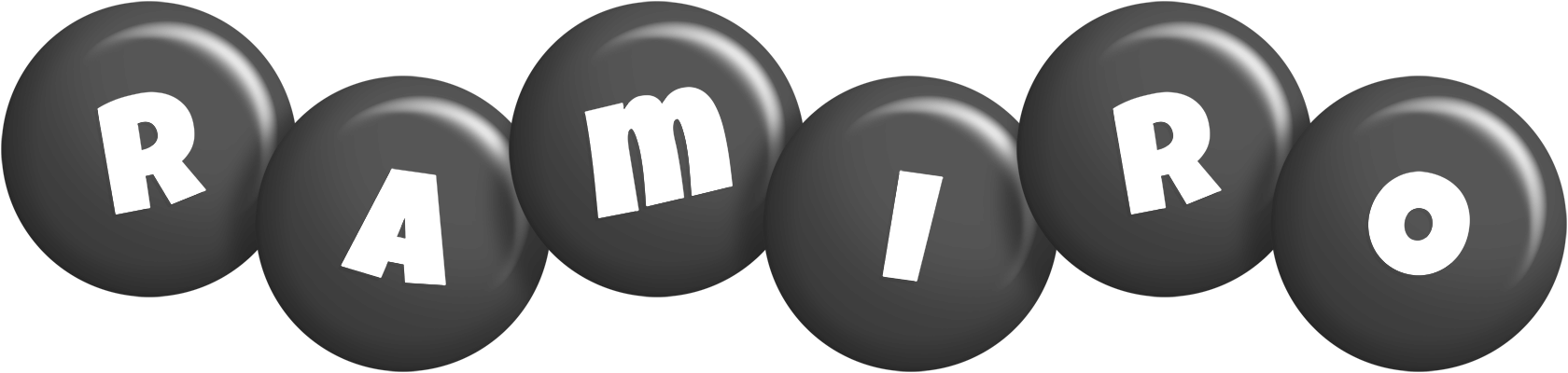 Ramiro candy-black logo