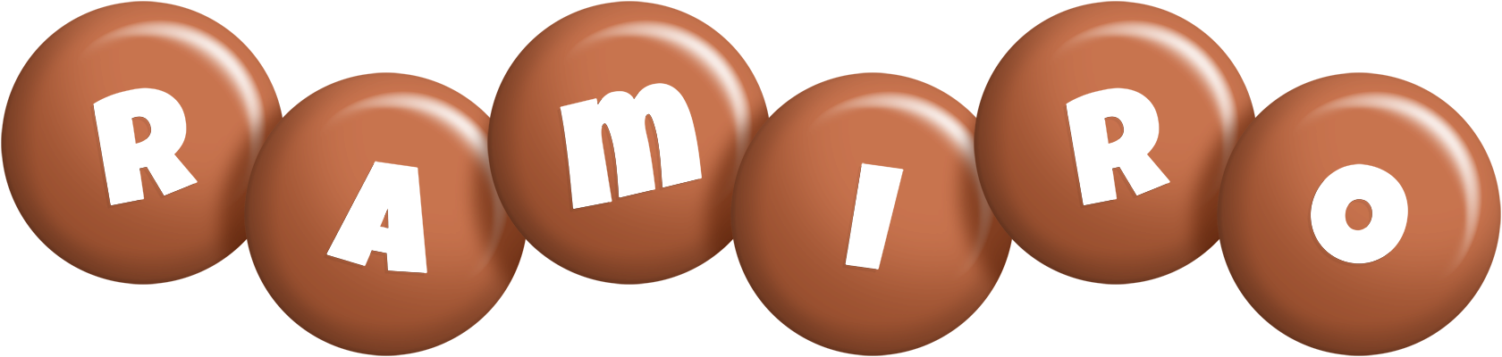 Ramiro candy-brown logo