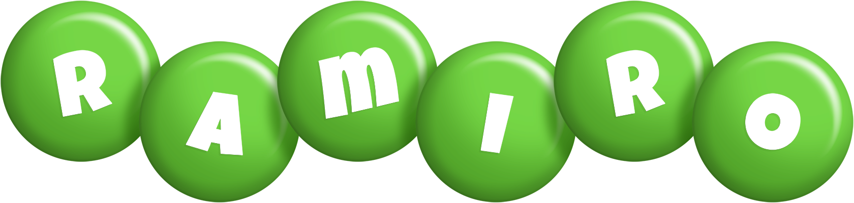 Ramiro candy-green logo