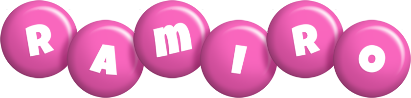 Ramiro candy-pink logo