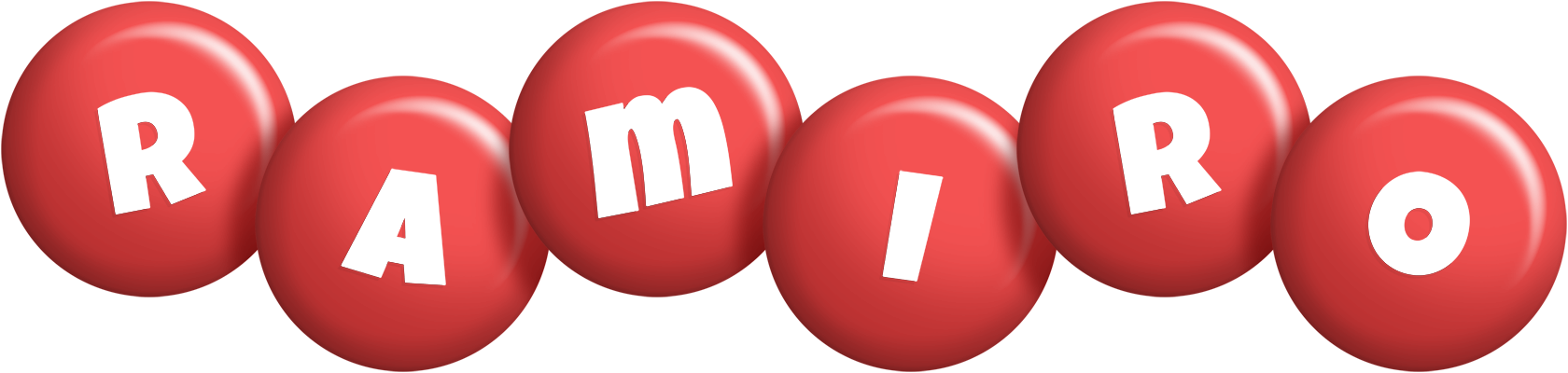 Ramiro candy-red logo