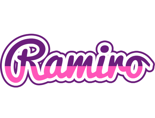 Ramiro cheerful logo