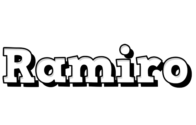 Ramiro snowing logo
