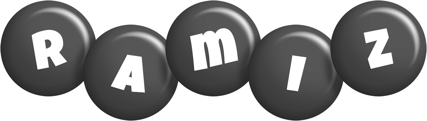 Ramiz candy-black logo