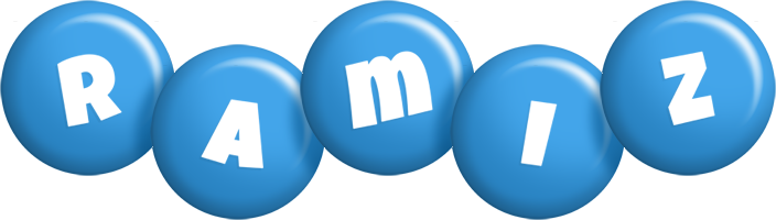 Ramiz candy-blue logo