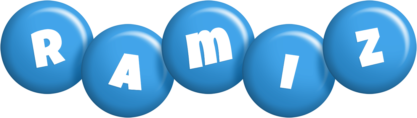 Ramiz candy-blue logo