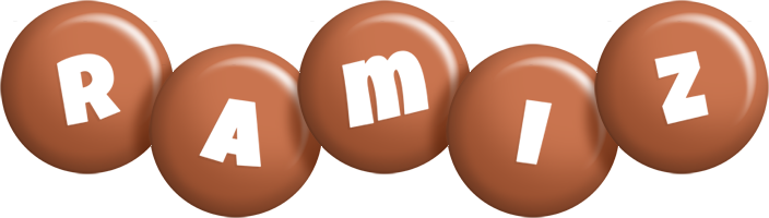Ramiz candy-brown logo