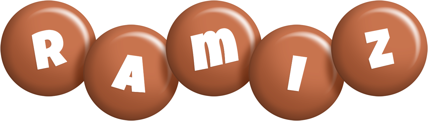 Ramiz candy-brown logo