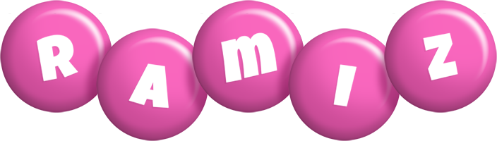 Ramiz candy-pink logo