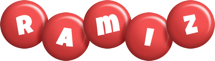 Ramiz candy-red logo