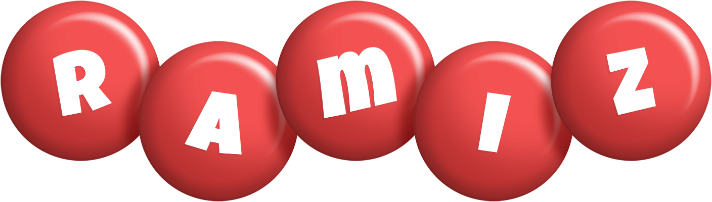 Ramiz candy-red logo