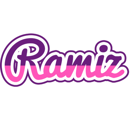 Ramiz cheerful logo