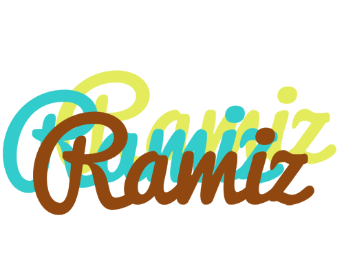 Ramiz cupcake logo
