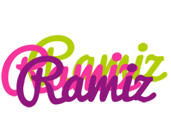 Ramiz flowers logo
