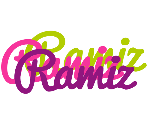 Ramiz flowers logo